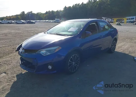 2016 Toyota Corolla S Plus из США, поврежденный, VIN 2T1BURHE9GC619150